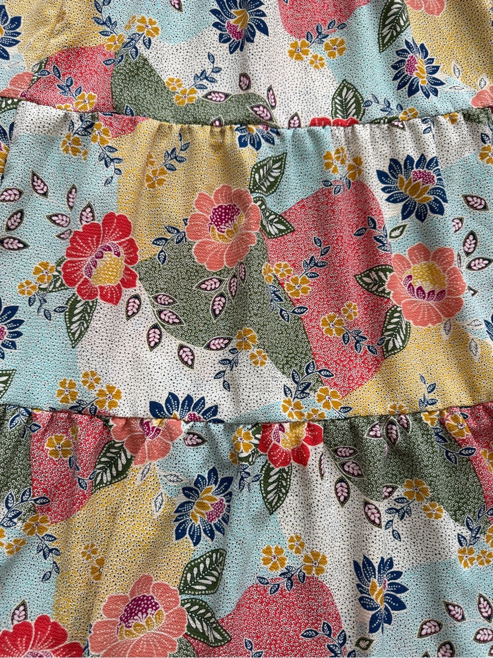 Monteau Floral Maxi Halter Dress | Cottagecore | size Small - Picture 4 of 8